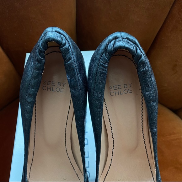 VAMP! 😈 See by Chloe Platform Sz 7.5 - Picture 6 of 8